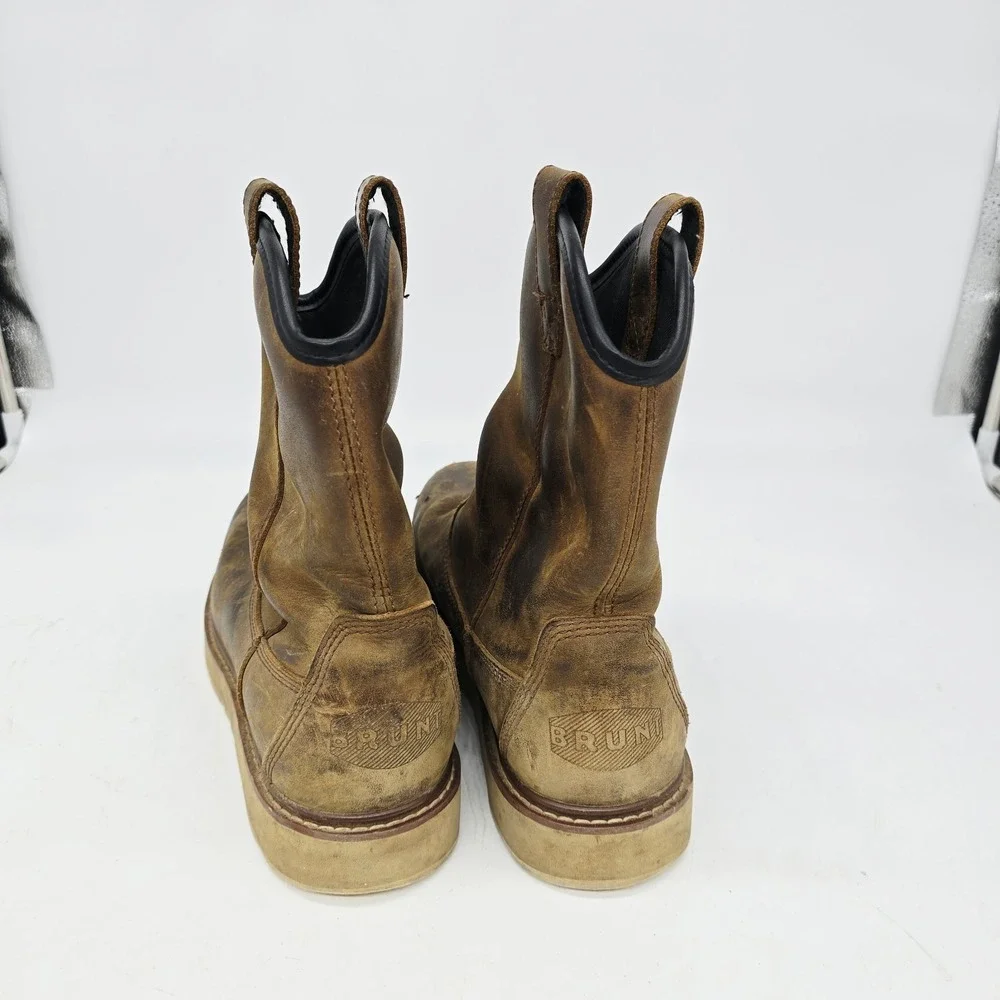 Brunt Bolduc Boots Mens Size 10.5 Roper 9